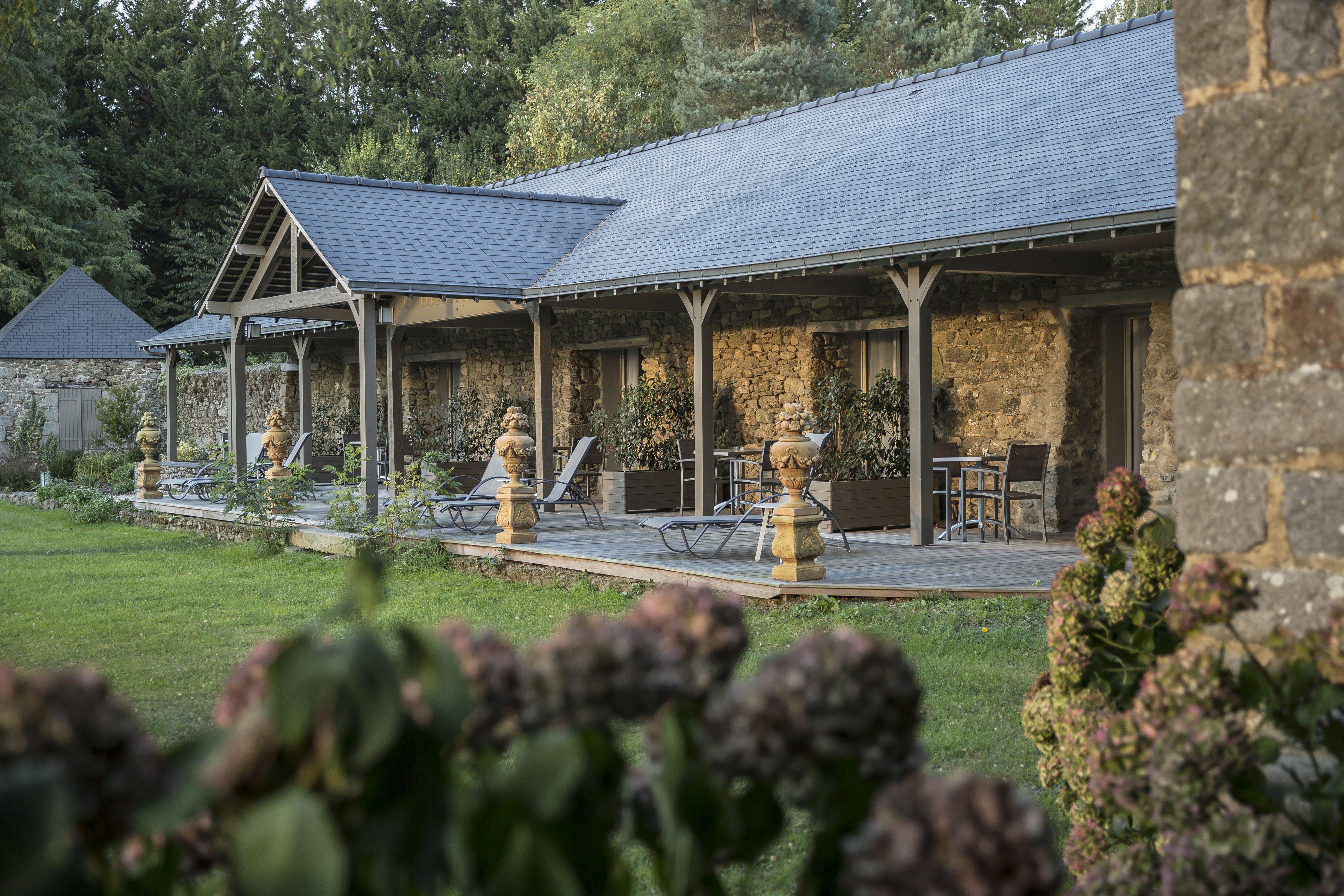 Hotel De L'Abbaye Le Tronchet  Eksteriør bilde
